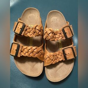 RARE Birkenstock Woven Arizona sandal